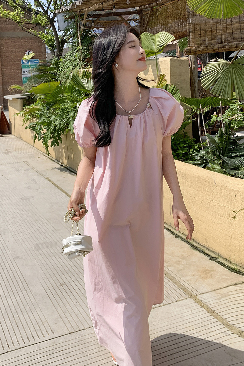 【现货有买家秀】夏季连衣裙甜美粉色连衣裙2C353-8625-p125-k188,女装连衣裙,2C353