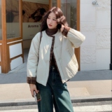 棉衣女2026冬季新款撞色拼接棉服棉袄外套2C227/3317/P175K248，女装棉衣/棉服，2C227