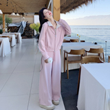 高级感休闲运动套装女2026新款阔腿裤两件套2C227/6603/P215K348，女装套装/套裙，2C227