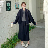 已出货韩版刺绣外套+半身裙两件套2C139-9025-P175-K258，女装套装/套裙，2C139