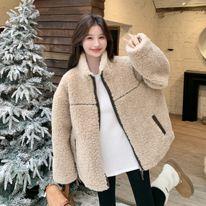 现货 新款加厚皮毛一套外套 2D035-25118P180K268图片