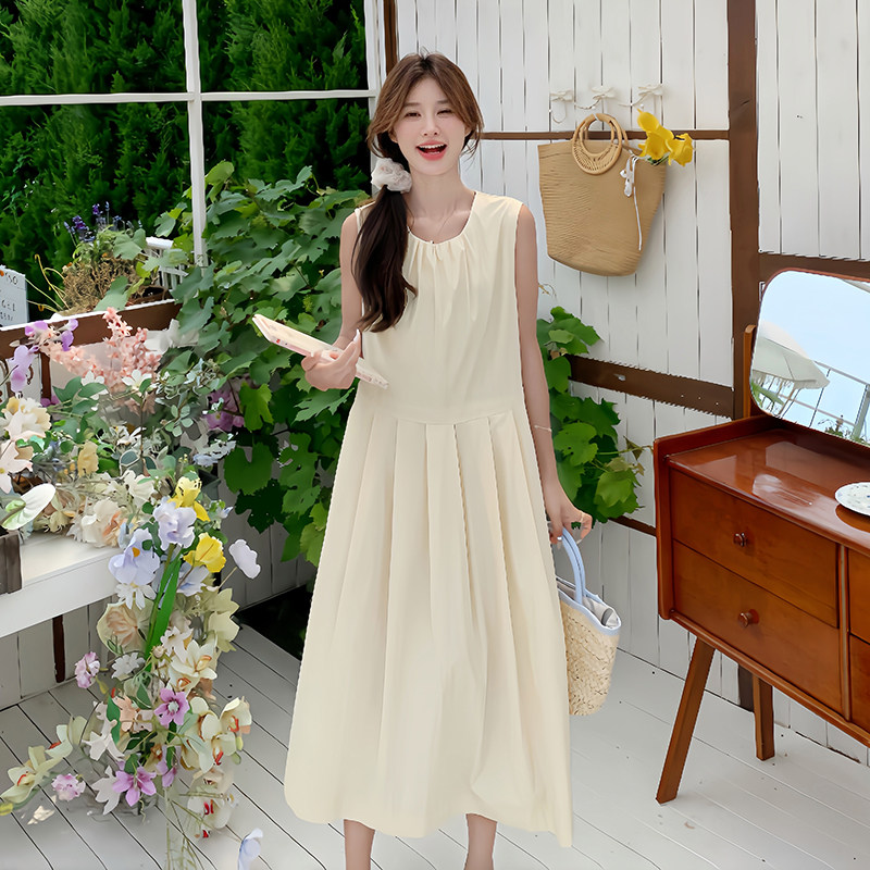 【新款已出货】法式温柔风收腰连衣裙2025夏季2C131-612-P120K178,女装连衣裙,2C131