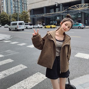 【新品 档口现货】2025女装秋装休闲风衣外套266图片