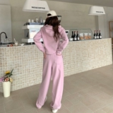25粉色卫衣套装随意搭配时尚休闲2D036-8024-p165-K248，女装套装/套裙，2D036