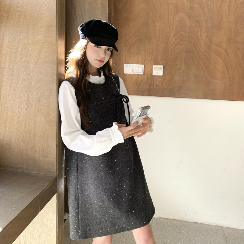 现货！26春装新款两件套衬衫+呢子裙2D044-2703-P150-K248,女装套装/套裙,2D044