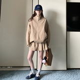 :春装新款韩版潮流夹克上衣百褶裙两件套2C135-N6822P175K238，女装套装/套裙，2C135