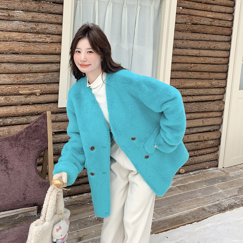 冬装新款皮毛一体2C092-8768-P195-K278,女装皮草,2C092