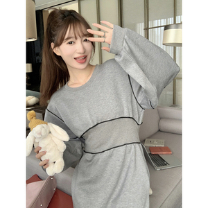 新品 大货以备 秋季复古设计感连衣裙 2C032 851 P110 K168图片