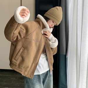 【新品】 大货 冬皮毛一体机车服2C075-261-P185-K268图片