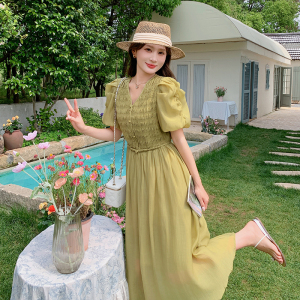 现货 夏装新款优质新面料甜美减龄时尚连衣裙P135K188图片
