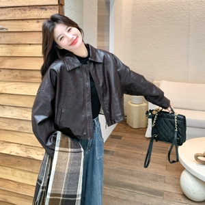 2025冬季皮衣加绒棉服短款RF2C290-6891#-P180-K270图片