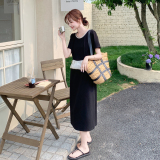 现货夏季新款气质拼接收腰连衣裙2C098-8571P125K188，女装连衣裙，2C098