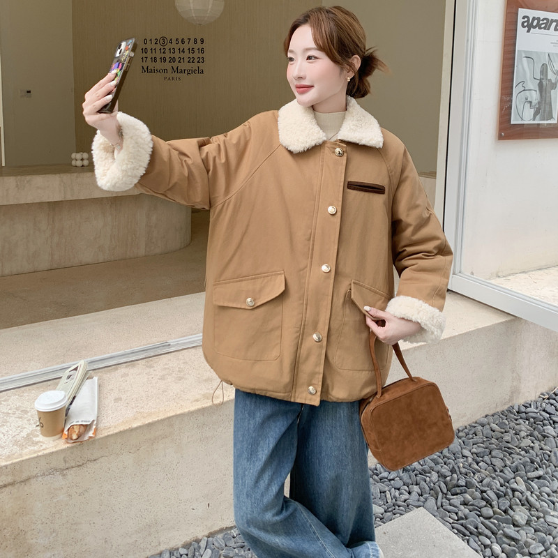【新款】工装派克服棉衣2C115-2370-P195-K288,女装棉衣/棉服,2C115