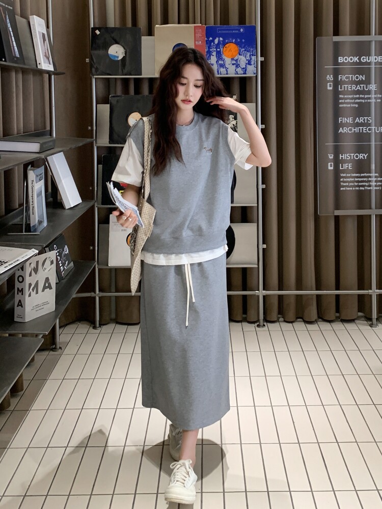 今天新品/现货运动休闲假两件套装2C275-5530-P145-K228,女装套装/套裙,2C275