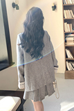 【现货】老钱风灰色西装裙套装088-7718P165K228，女装套装/套裙，2C088