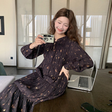 定制~~！！压褶法式气质打底V领P165238，女装连衣裙，2C262