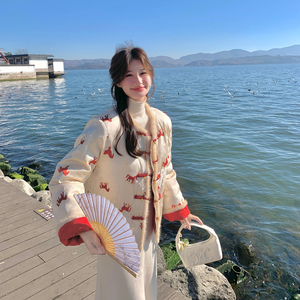 现货新品 新年款两面穿缎面提花90绒羽绒服2C285-2669-P355-K528图片