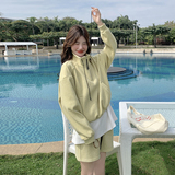 【现货】日光黄休闲卫衣套装088-7716P145K198，女装套装/套裙，2C088