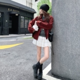 【现货】爆版麂皮绒短款外套D69P155K238，女装短外套，2D008