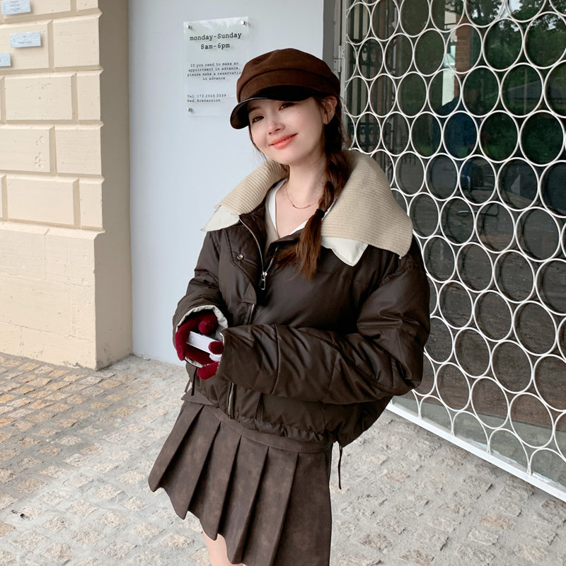 大货已出2025年冬季新款三防面料女装羽绒棉服,女装棉衣/棉服,2C266
