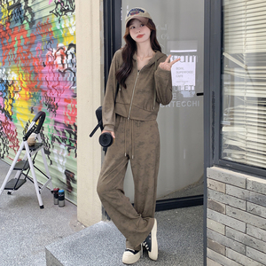 bao款现货2025新款女装春装韩版休闲三件套8996-p155-k218图片