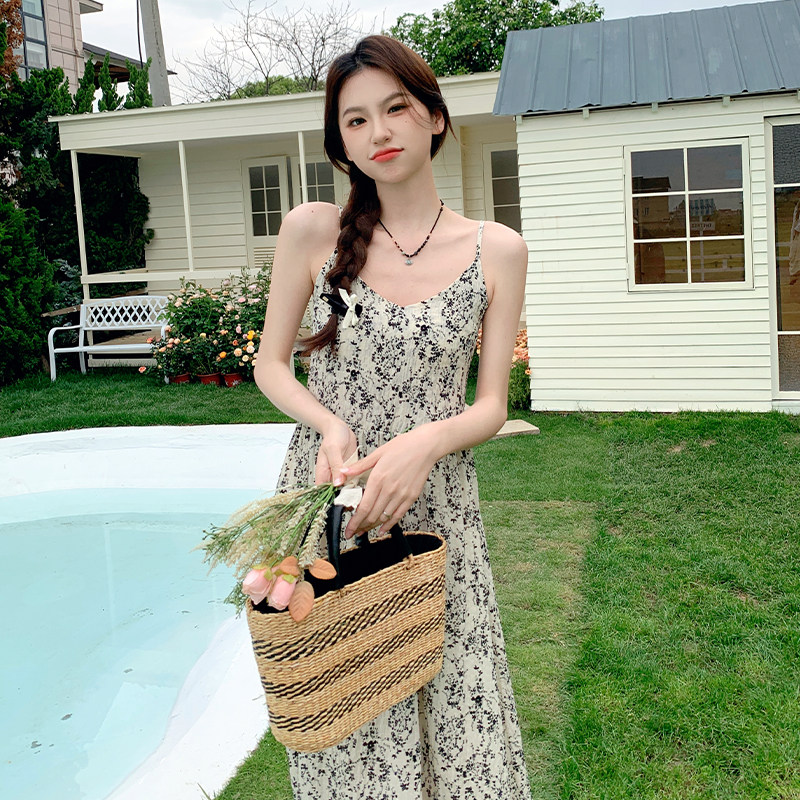 【新款已出货】吊带裙开衫两件套605-P125K188吊带裙D65-P105k158,女装连衣裙,2C131