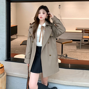 大货已出！秋新款短款风衣外套2C127-8819-P140-K198图片