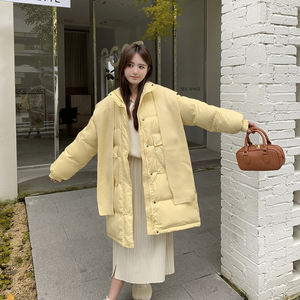 【新品】2025新款冬装针织帽休闲羽绒服266-P230-K330图片