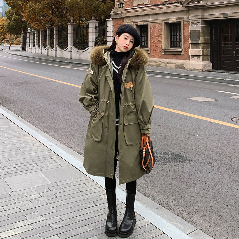 现货主推款 2C028 8117 P195 K298重磅加厚保暖贴标派克服图片