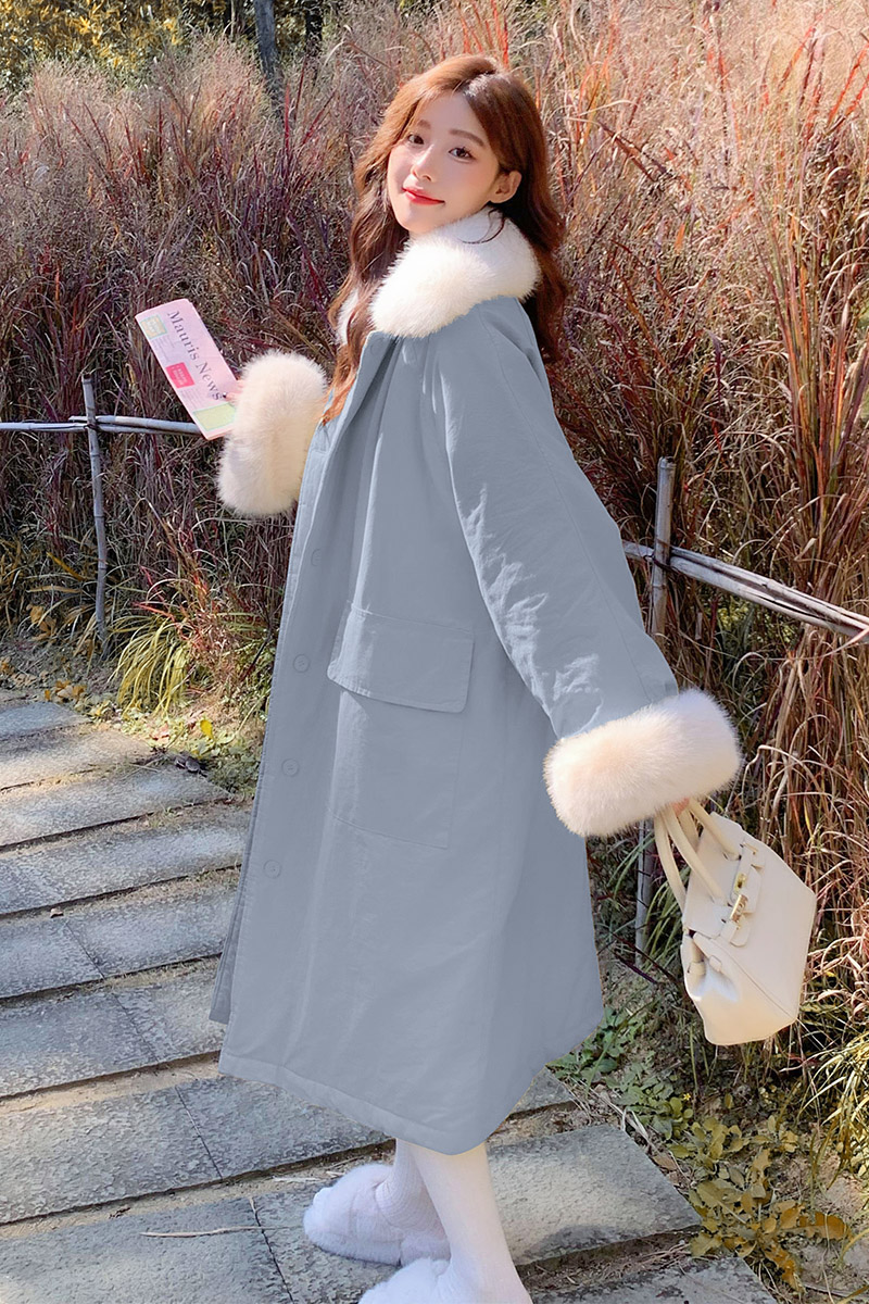 【上就能卖】大量现货不缺货转化好大毛领羽绒服2265P340K490,女装羽绒服,2C292