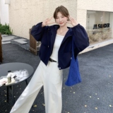秋季连帽甜美长袖薄款短款短外套休闲春季春秋女装春秋气质短款，女装短外套，2C271