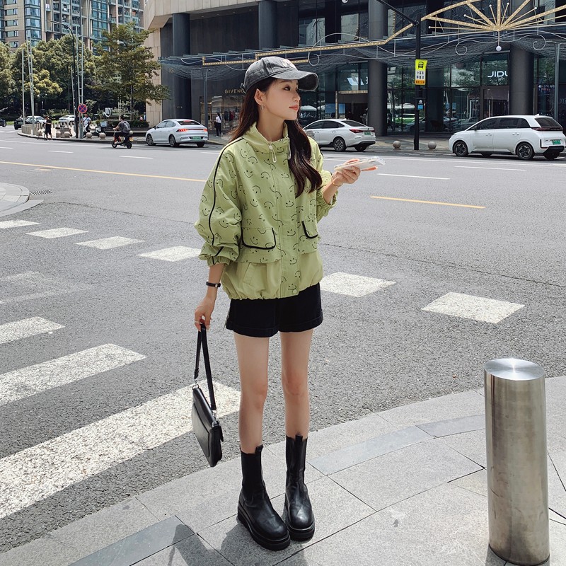 【新品档口现货】2025秋装休闲风衣外套266,女装风衣,2C266
