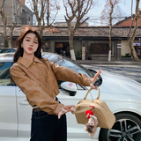 24春新款现货高品质皮衣外套，女装皮衣，1C078