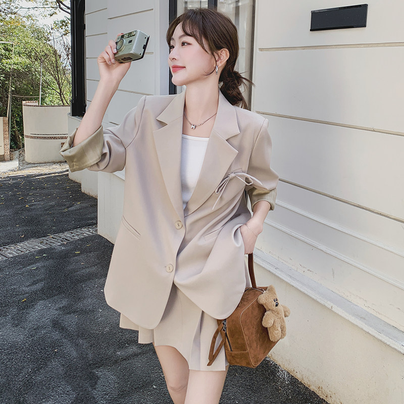 2C077-2631春款现货主推款西装套装两件套P175K248,女装套装/套裙,2C077