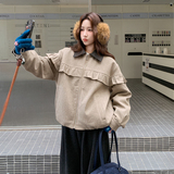 新款现货2152-P265-K395白鸭绒90绒保暖派克服找同款，女装派克服，2B114