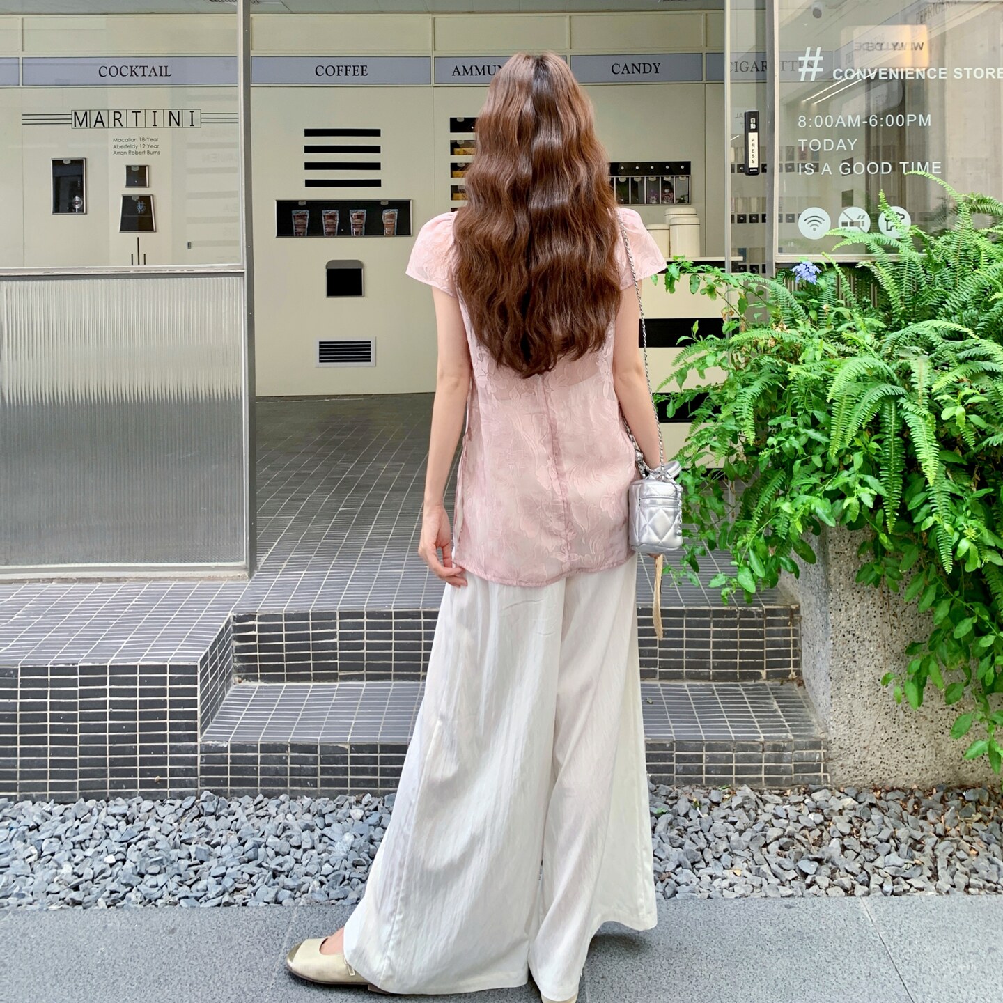 新中式国风套装女2025夏季新款时尚盘扣立领衬衫阔腿裤两件套潮,女装套装/套裙,2C135