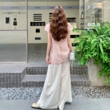 新中式国风套装女2025夏季新款时尚盘扣立领衬衫阔腿裤两件套潮，女装套装/套裙，2C135