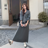 现货新款针织卫衣上衣+半裙+披肩三件套2C277-5815-P165-K258，女装套装/套裙，2C277