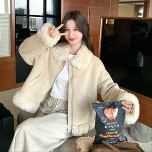 现货  新款皮毛一体加厚外套2D035-25112P190K288图片
