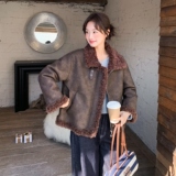 冬装新款皮毛一体（大货已出），女装毛呢外套，2C222