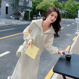 【现货】休闲大翻领卫衣加裙子套装088-8815P145K198，女装套装/套裙，2C088