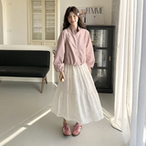 现货：春装新款时尚潮流休闲立领皮衣外套2C135-6872P145K228，女装短外套，2C135