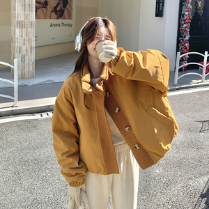 现货   立领针织拼接50羽绒服2C117-1746P245K368图片