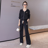 2025春秋新款运动套装休闲潮外套1C086-881-P145-K218，女装套装/套裙，2D044