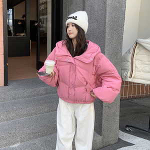 【引流款 】现货小个子紫色羽绒服新标90绒 P255  K345图片