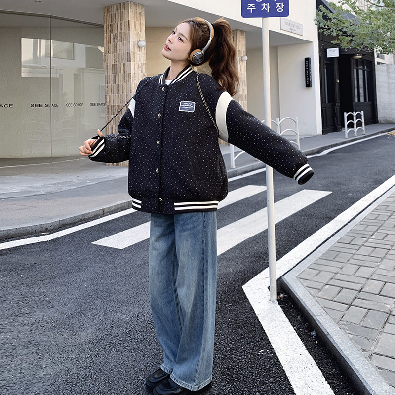 大量现货！！亮闪闪棒球服外套2C203-1007-P165-K248,女装短外套,2C203