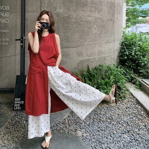 新款套装棉麻长款RF2C290-6858#-P165-K228图片
