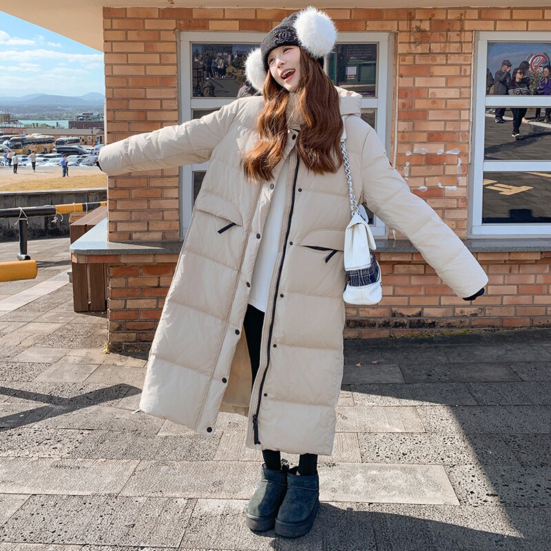 【新款】现货 高级感撞色拉链羽绒服90绒8658款P360控518图片