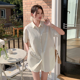 【新款现货】时尚经典条纹衬衫套装088-6610p135控188，女装套装/套裙，2C088