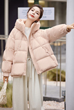 现货斗篷小个子新标90%白鸭绒中款2024羽绒服，女装羽绒服，衣佳和